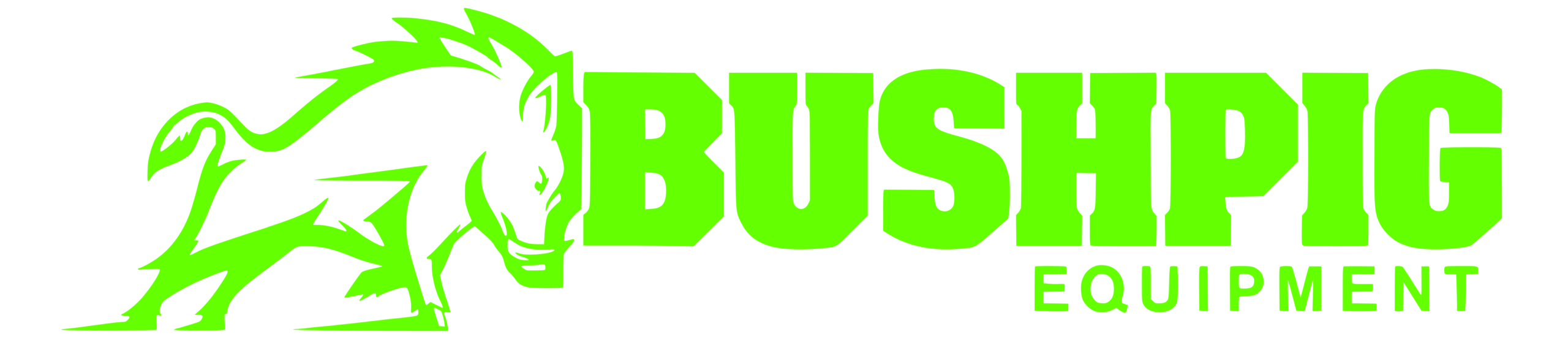 Bushpig Equipment