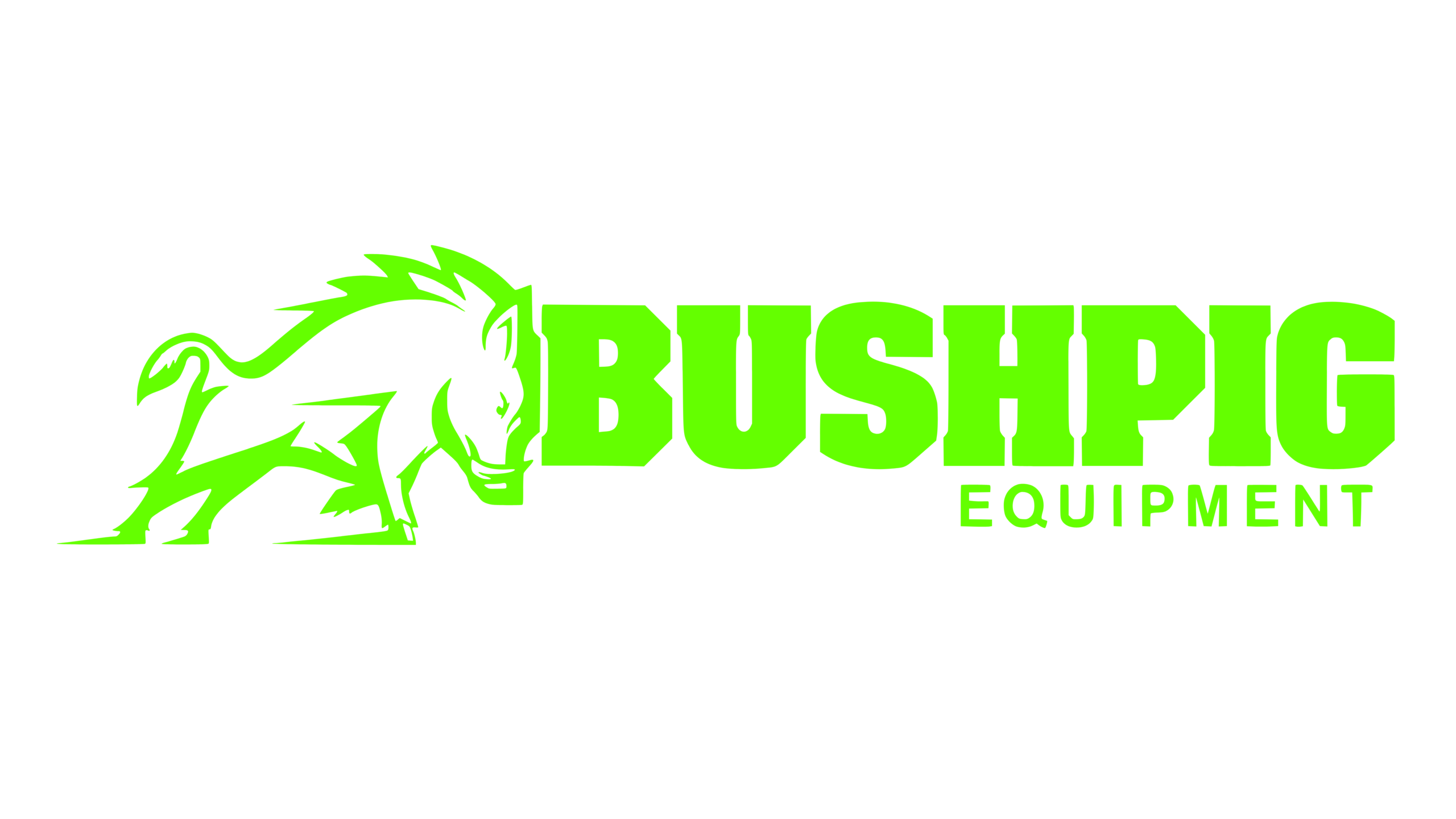 Bushpig Equipment